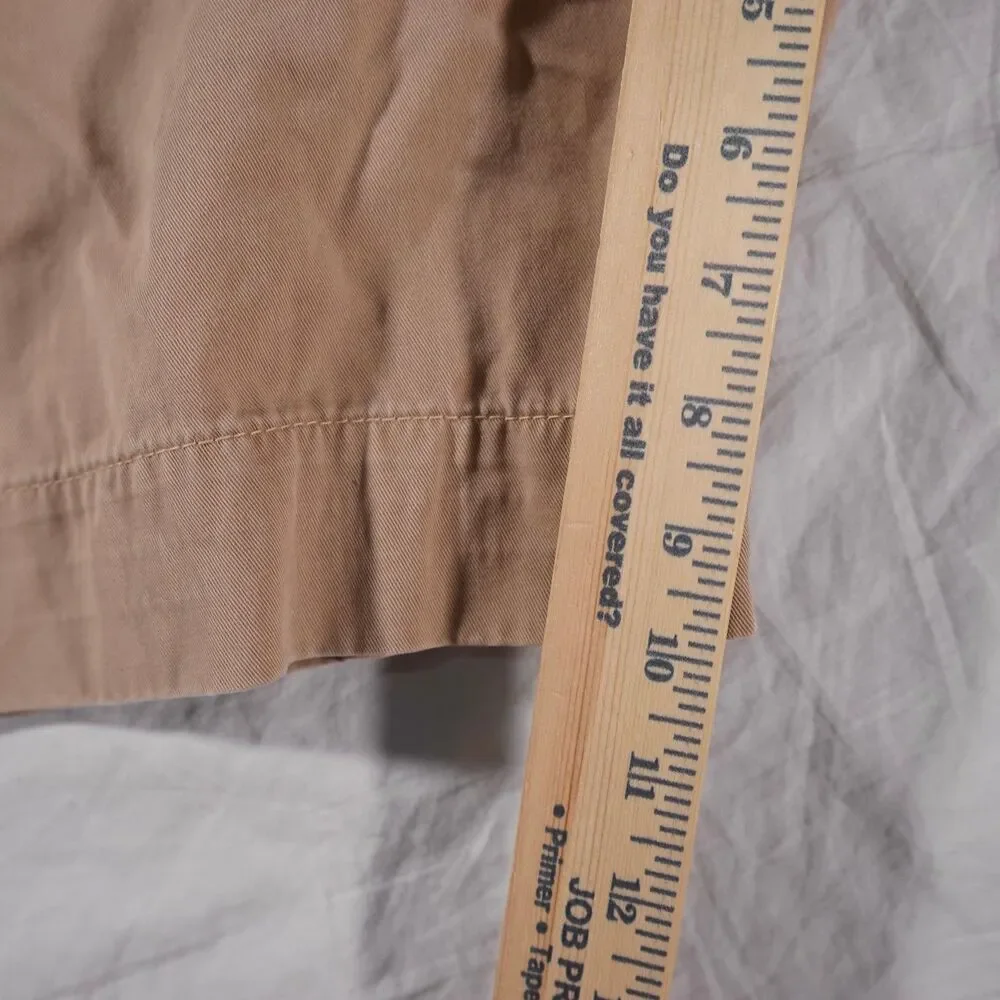 Vintage Polo Ralph Lauren Cargo Shorts Drawstring Brown Men's 42